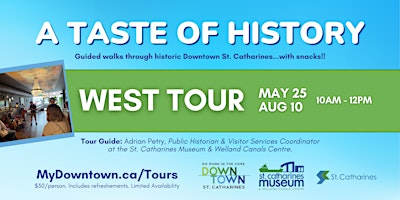 Imagem principal do evento A Taste of History - Downtown West Tour