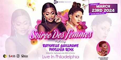 RUTSHELLE GUILLAUME	&	 PHYLLISIA   ROSS	LIVE IN   PHILLY  ,,!.’”