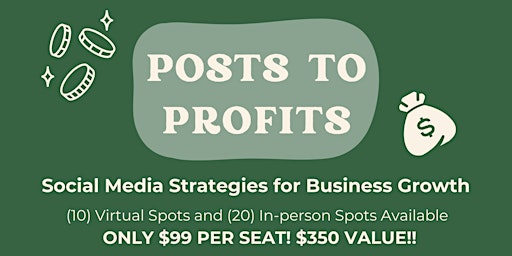 Immagine principale di from Posts to Profits Social Media Strategies for Business Growth 