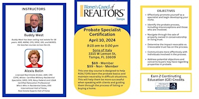 Probate Specialist Certification primary image