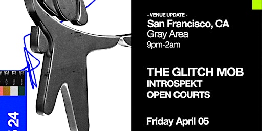 The Glitch Mob | Friday April 5th | San Francisco, CA primary image