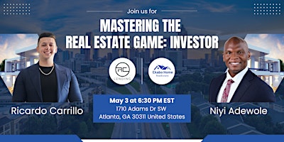 Imagem principal do evento Mastering the Real Estate Game: Investor