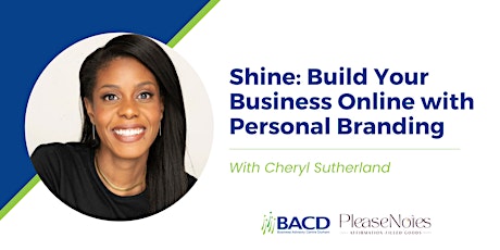Imagem principal do evento Shine: Build Your Business Online with Personal Branding