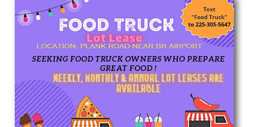 Food Truck Lot Lease primary image