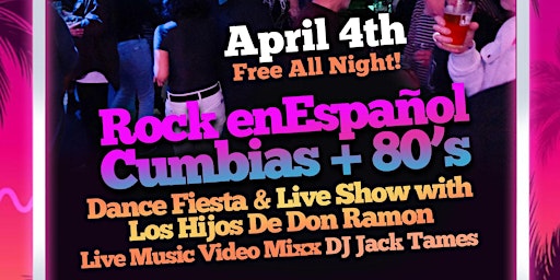 Primaire afbeelding van Live Rock En Español & Cumbia Fiesta with los Hijos De Don Ramon