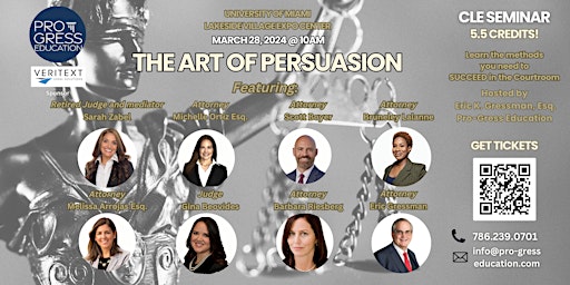 Immagine principale di Art of Persuasion: Effective Persuasion Inside and Outside the Courtroom 