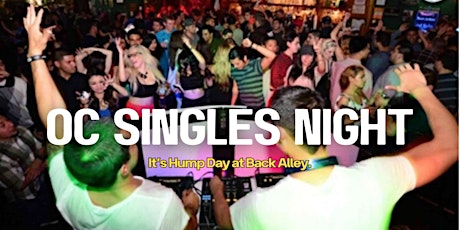 The OC Singles Party @ Back Alley (Downtown Fulerton)