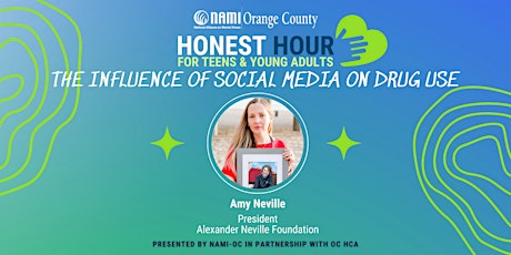 Imagem principal do evento Honest Hour The Influence of Social Media & Drug Use