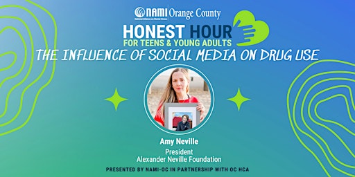 Hauptbild für Honest Hour The Influence of Social Media & Drug Use