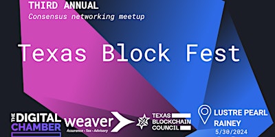 Hauptbild für 5/30/24 | AUSTIN | Texas Block Fest