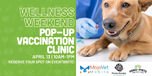 Wellness Weekend: Pop-Up Vaccination Clinic primary image