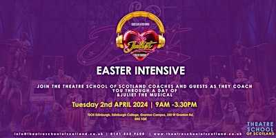 Primaire afbeelding van TSOS EDINBURGH | MUSICAL THEATRE | 1-DAY EASTER INTENSIVE