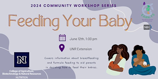 Imagen principal de EARN-FS 2024 Community Workshop Series: Feeding Your New Baby