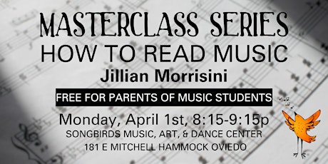 Masterclass Series: How to Read Music primary image