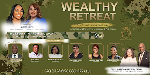 Wealthy Retreat: New Construction Bootcamp primary image