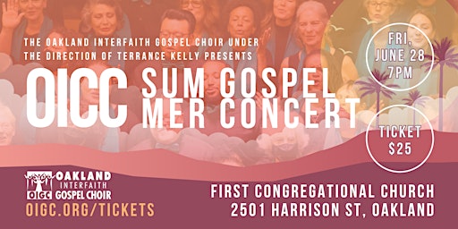 Imagem principal do evento OICC Summer Gospel Concert