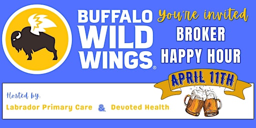 Happy Wild Wing Hour for Brokers primary image