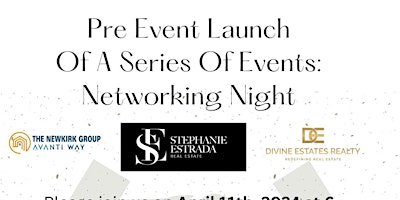 Imagen principal de Pre-Launch of A Series of Events: Entrepreneur & Real Estate Network Night!