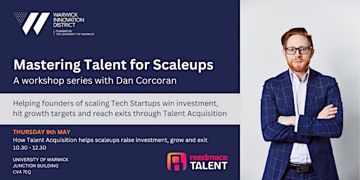 Imagem principal do evento How Talent Acquisition helps scaleups raise investment, grow and exit.