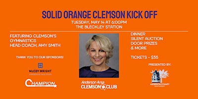 Primaire afbeelding van 2024 Solid Orange Clemson Kickoff