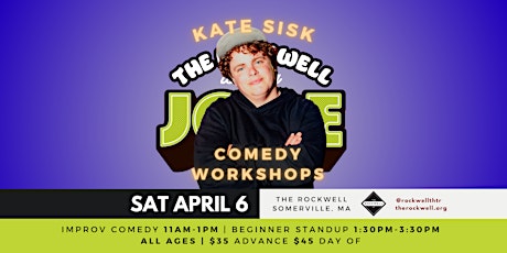 Comedy Workshops with Kate Sisk (All Ages)