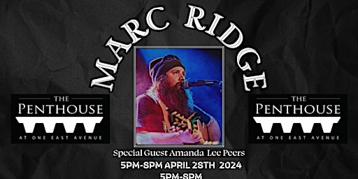 Imagem principal do evento MARC RIDGE-ROOTS REVIVAL TOUR (Special guest Amanda Lee Peers)