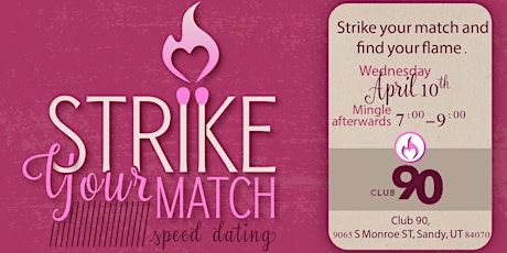 Strike your Match Speed Dating & Mingle (35-50 age group)