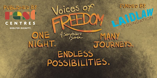Hauptbild für Voices of Freedom: A Storyteller's Soiree