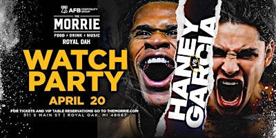 Hauptbild für Ryan Garcia VS Devin Haney Watch Party