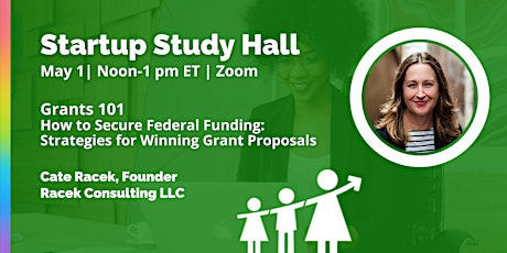 Virtual Startup Study Hall with Cate Racek, Founder of Racek Consulting LLC