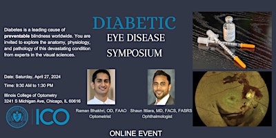 Primaire afbeelding van Diabetic Eye Disease Symposium (REMOTE via TEAMS)