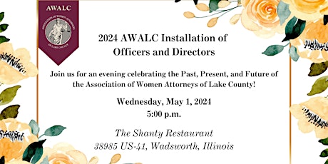 2024 AWALC Installation Dinner