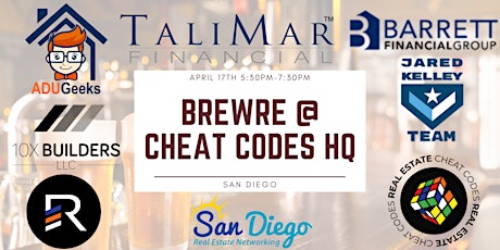 BrewRE at Cheat Codes HQ! San Diegos Best Networking Event!