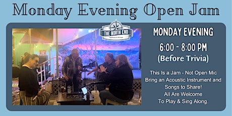 Monday Evening Open Jam