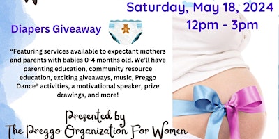 Primaire afbeelding van 6th “Mother’s Day” Community Baby Shower Wellness & Health Fair!