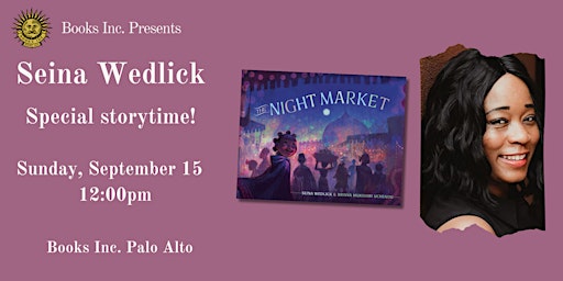 Special Storytime with SEINA WEDLICK at Books Inc. Palo Alto!  primärbild