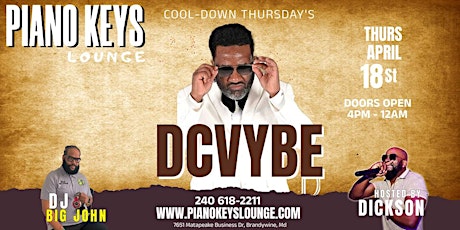 DCVYBE LIVE @ Piano Keys Lounge  - April 18th