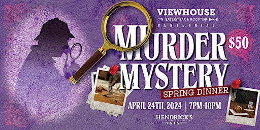 ViewHouse's Murder Mystery Dinner primary image