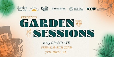 Imagen principal de Garden Sessions VII - Friday, March 22