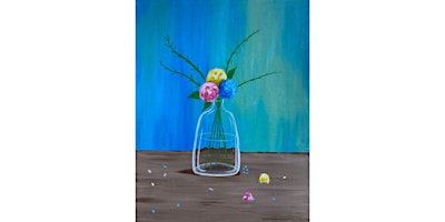 Paint this beautiful Spring in a vase primary image