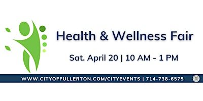 Imagem principal do evento Fullerton Health & Wellness Fair 2024