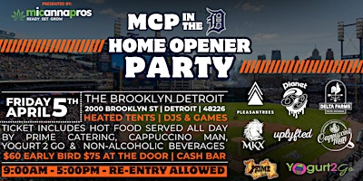 Imagem principal de MCP in the D - Detroit Tigers Home Opener Party