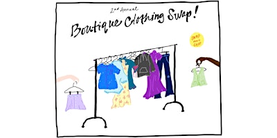 Imagem principal do evento Clothing Swap: A Boutique Experience