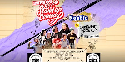 Spontaneity & Moeflo Present: Improv & Stand-up Comedy Show primary image