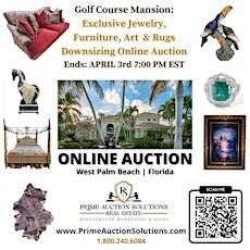 $2.4 Mil W. Palm Beach Mansion Downsizing Online Auction