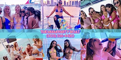 #1 HIP-HOP YACHT PARTY  -   MIAMI BEST HIP - HOP BOAT PARTY primary image