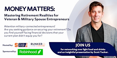 Mastering Retirement Realities for Veteran & Military Spouse Entrepreneurs primary image