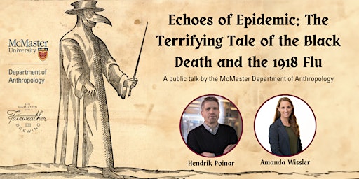 Imagem principal do evento Echoes of Epidemic: The Terrifying Tale of the Black Death and the 1918 Flu