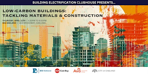 Low Carbon Buildings: Tackling Materials and Construction primary image