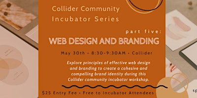 Collider Community Incubator Workshop: Web Design and Branding  primärbild